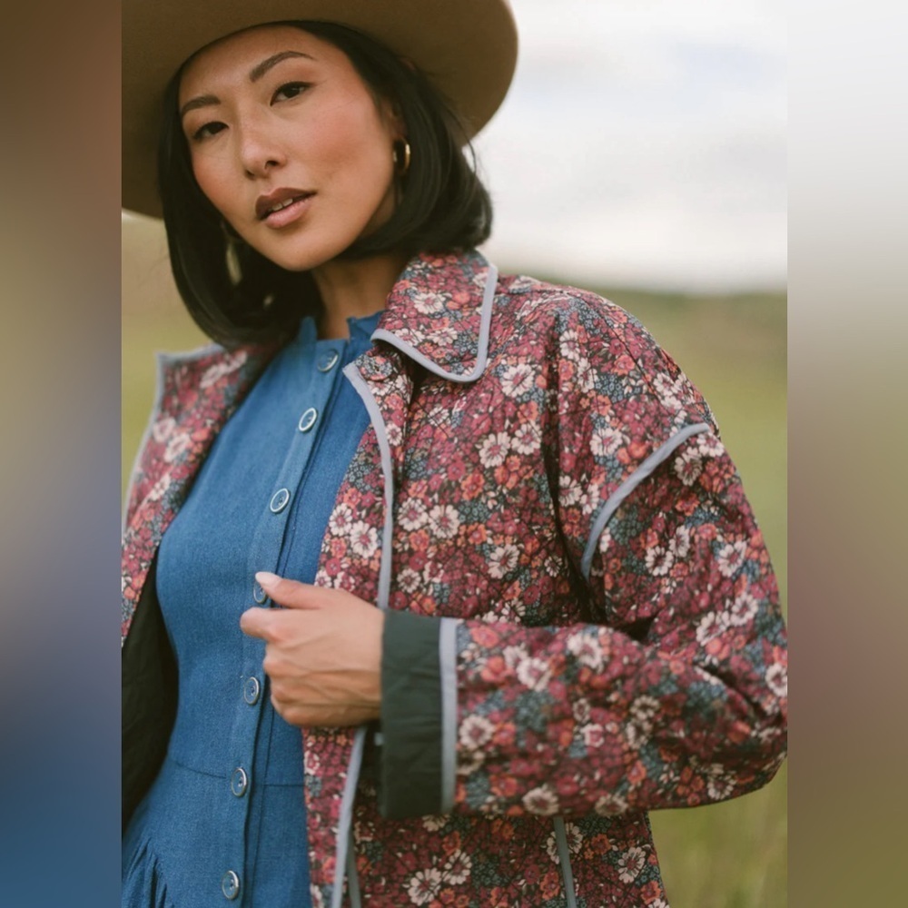 Homemade Quilted Cropped Blazer